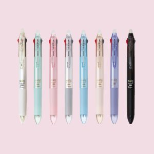 Japanese Pilot FriXion Erasable Tricolor Pen - Citrus Orange